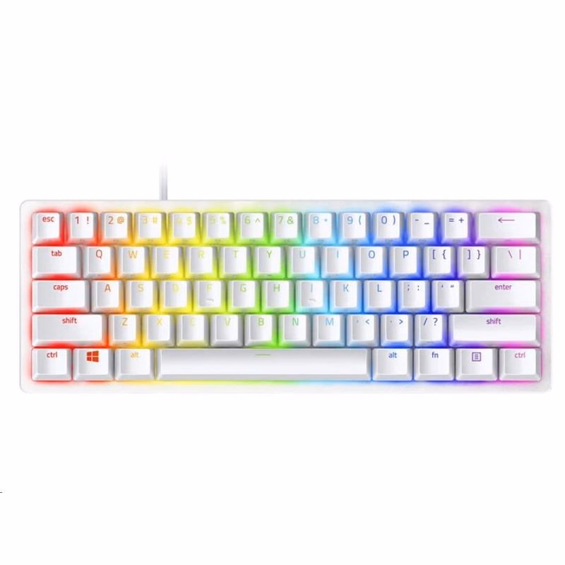 RAZER klávesnica Huntsman Mini - Mercury Ed. (Purple Switch) - US Layout