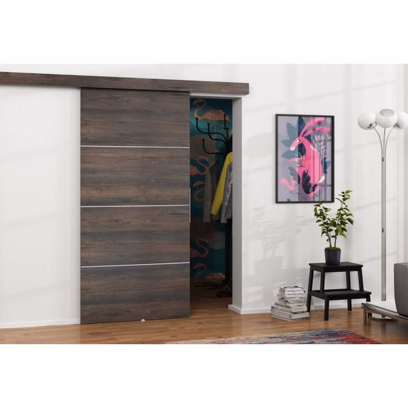 KIER Posuvné dvere MALIBU PLUS | 100 cm Farba: Jaseň