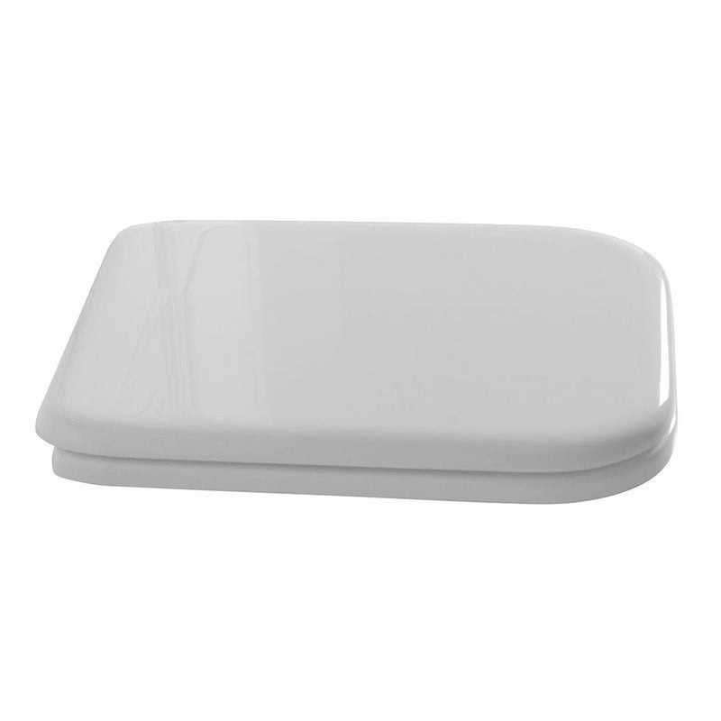 KERASAN - WALDORF WC sedátko, Soft Close, biela/bronz 418601