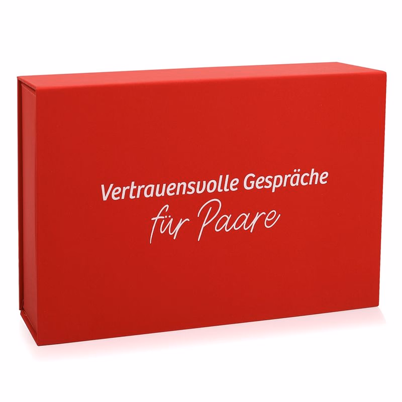 Spielehelden Dôverné rozhovory Kartová hra pre páry 110 otázok Magnet Box