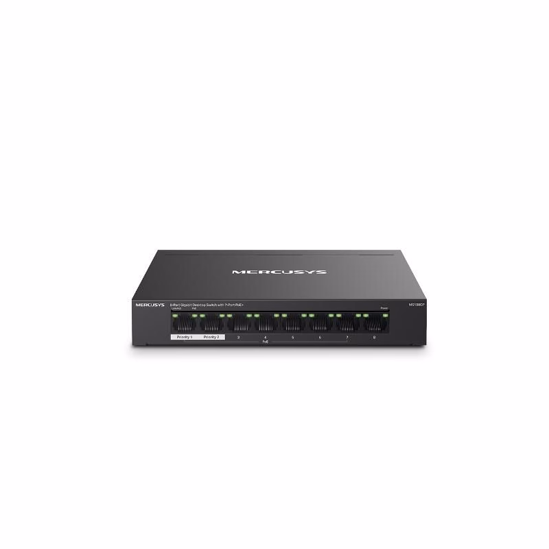 Mercusys MS108GP 8xGb desktop switch 7xPoE+
