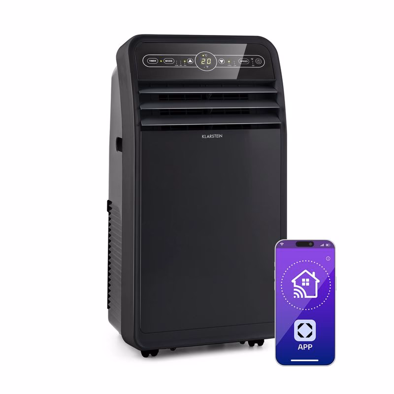 Klarstein Metrobreeze New York Smart 7k, mobilná klimatizácia, 7000 BTU/2,1 kW, A, diaľkový ovládač