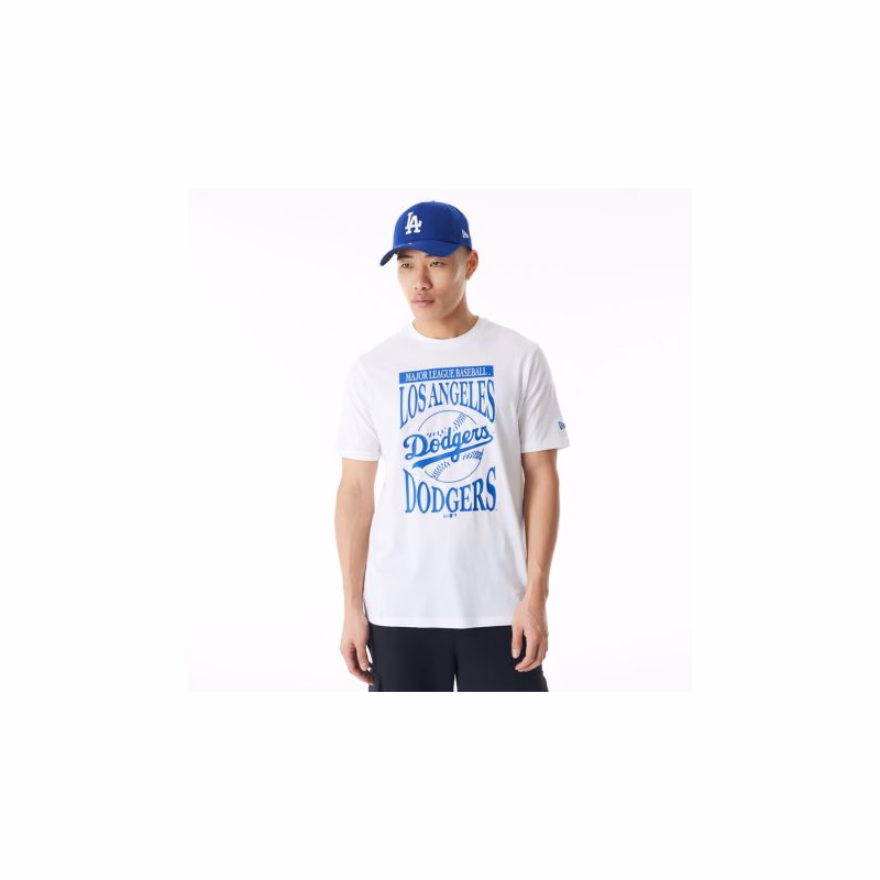 Tričko s krátkym rukávom NEW ERA MLB Bball stack graphic tee LOSDOD
