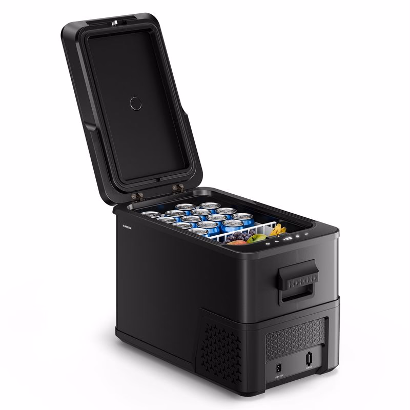 Klarstein Arctiq chladiaci box | S kompresorom | 27 litrov | 36 plechoviek | -20 až 20 °C | Čierny | 60 cm