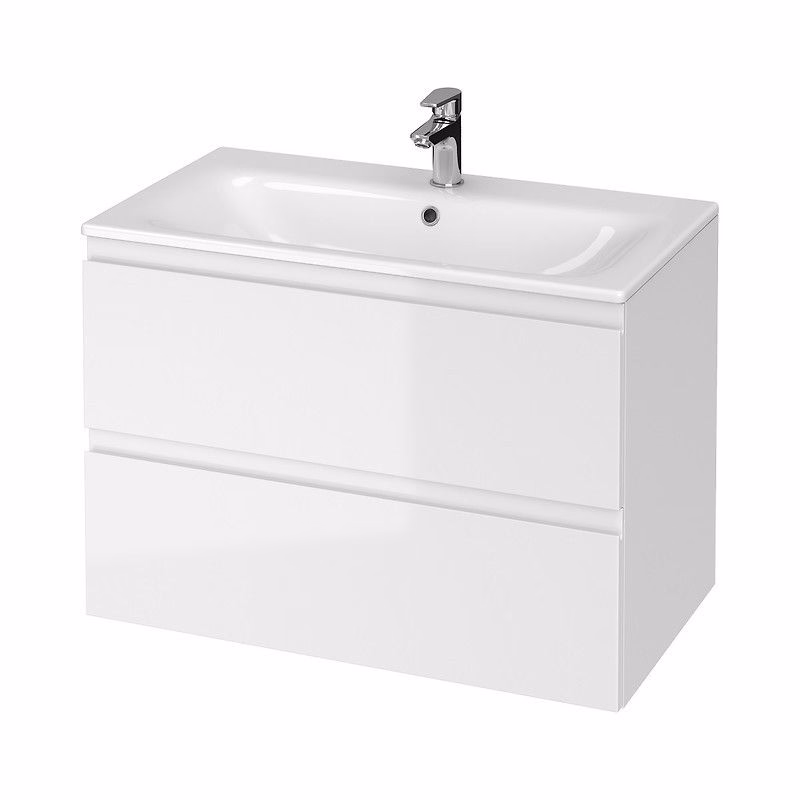 CERSANIT - SET B277 MODUO-IN 80 BIELE DSM (Skrinka + umývadlo) S801-316-DSM