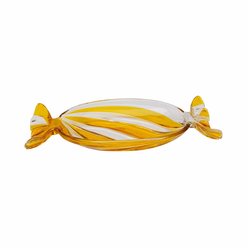 Candy Yellow dekoračná miska 35 cm