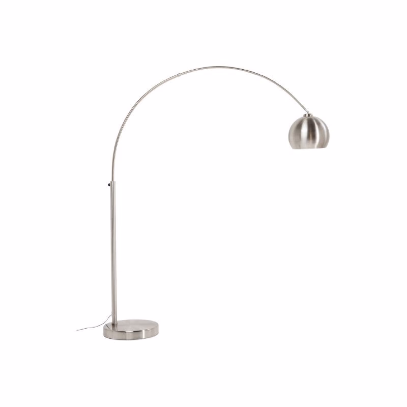 Lounge Satin Small Deal Econo stojaca lampa strieborná