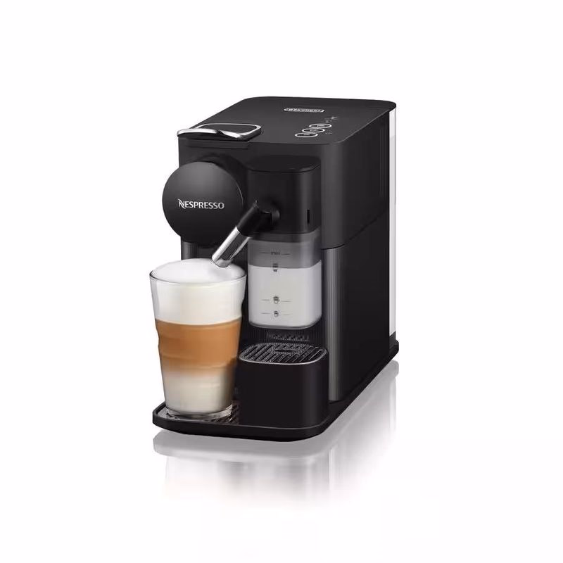 DeLonghi Nespresso Lattissima One EN 510.B, 1450 W, 19 bar, na kapsule, automatické vypnutie, mliečny systém, čierny