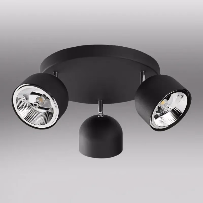 Stropné bodové svietidlo Altea 6519 Black LS3