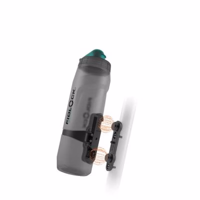 Fľaša na bicykel FIDLOCK TWIST set antibakteriální láhev 800ml - ZÁKLADNA NA RÁM