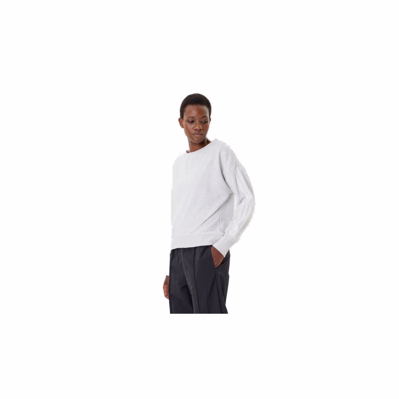 Dámska mikina ADIDAS W CO FT SWT LGREYH WHITE