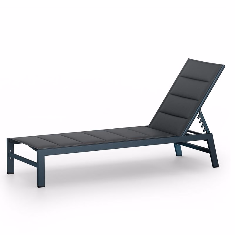 Blumfeldt Renazzo Lounge ležadlo, nosnosť 120 kg, 5-stupňové, vodoodpudivé