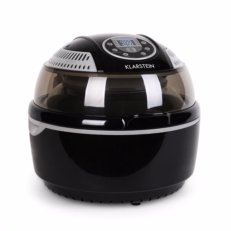 Klarstein TK20-VITAIR FRYER BL, teplovzdušná fritéza, 1400 W, 10 l, čierna