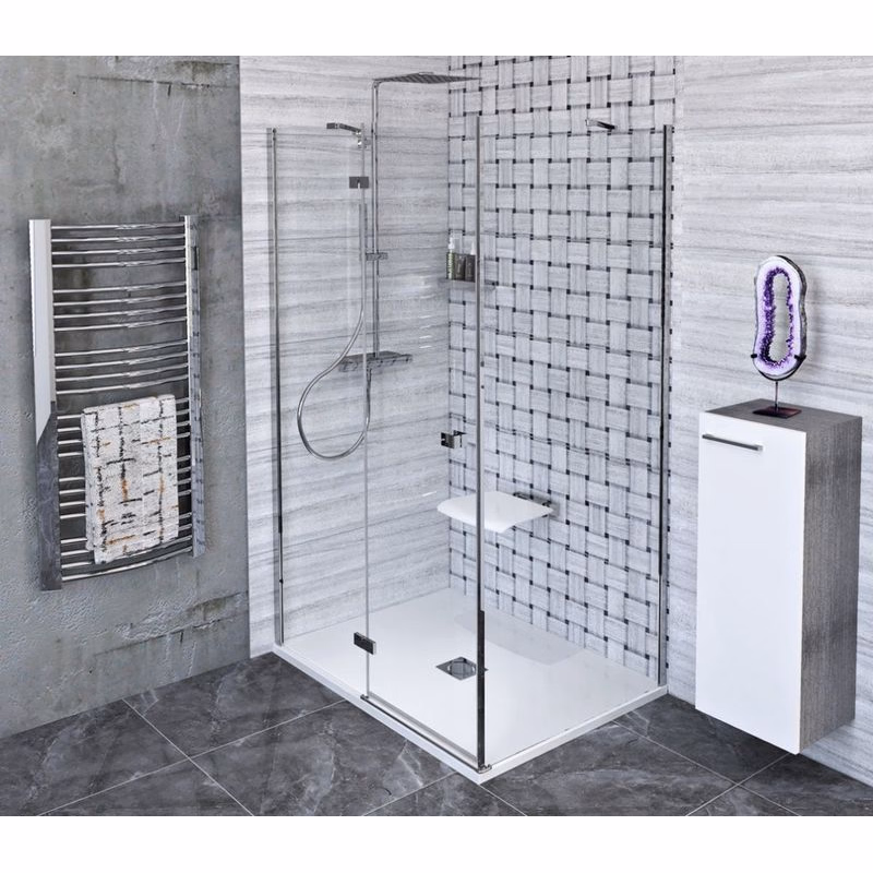POLYSAN - FORTIS obdĺžniková sprchová zástena 1000x800 L varianta FL1010LFL3580