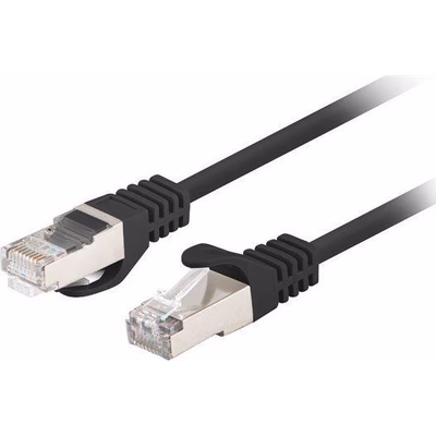 Patchcord Lanberg FTP kat.6 3 m čierny 10-pack