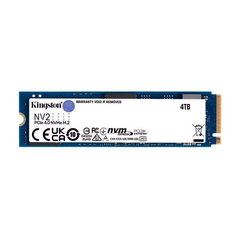 Kingston Flash SSD 1000G NV3 M.2 2280 PCIe 4.0 NVMe SSD