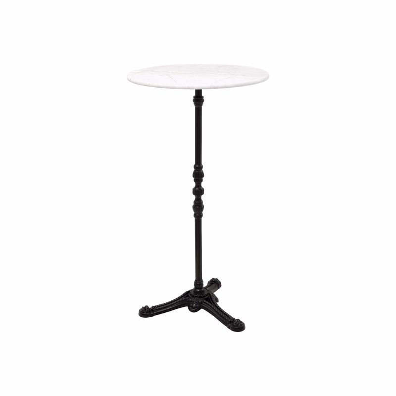 Barový stôl Kaffeehaus biely Ø60cm