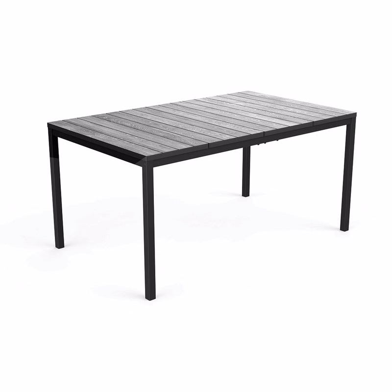 KETER Záhradný stôl DEPORTO | 160cm grey / grafit