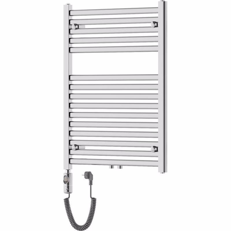 MEXEN/S - Hades radiátor + vykurovacia tyč 800 x 600 mm, 600 W, chróm W104-0800-600-2600-01