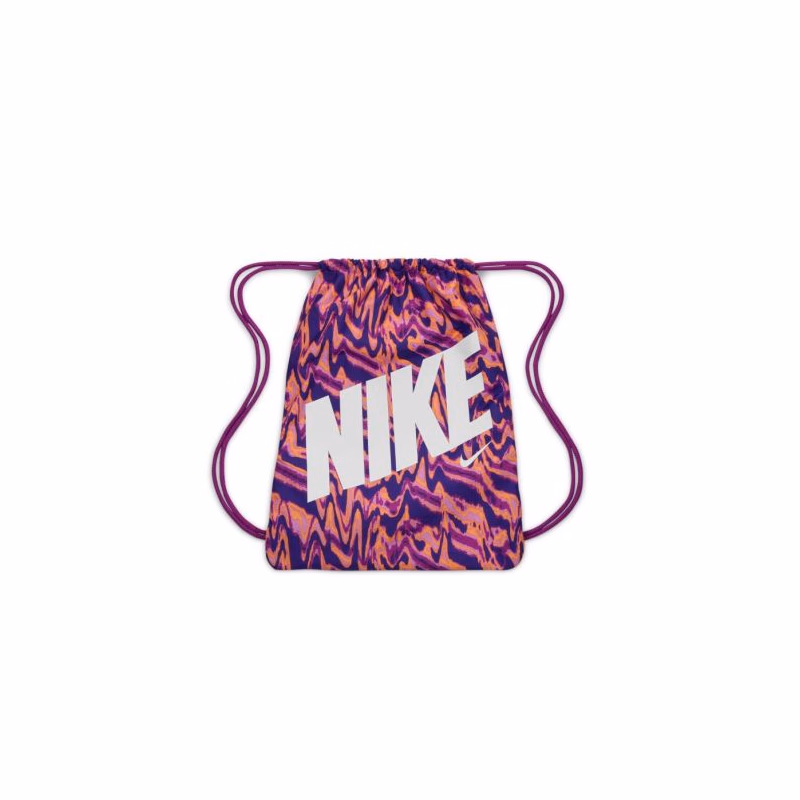 Detské vrecko na prezúvky NIKE Y NK DRAWSTRING - CAT AOP FA25