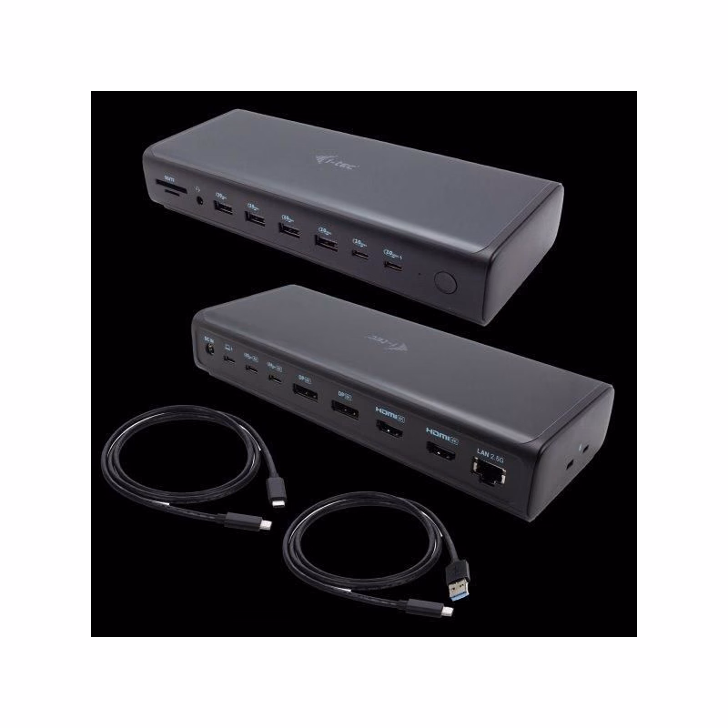 I-tec Universal 6x 4K Display Docking Station, Power Delivery 140W