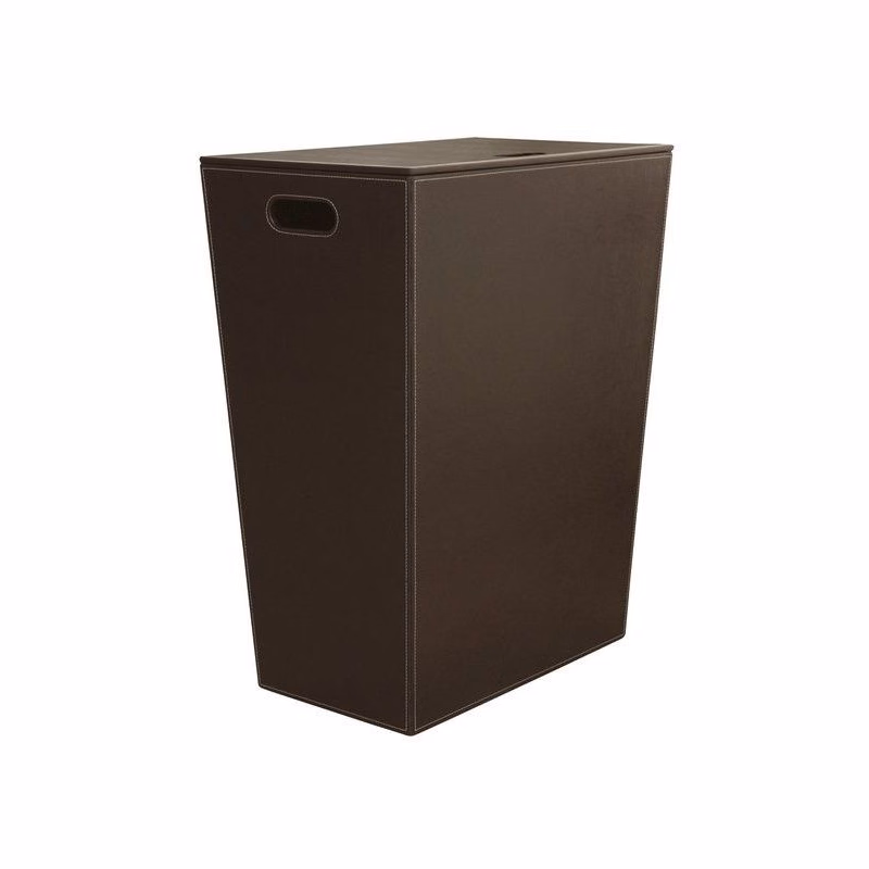 SAPHO - ECO PELLE kôš na prádlo 43x48x26cm, hnedá 2462DB