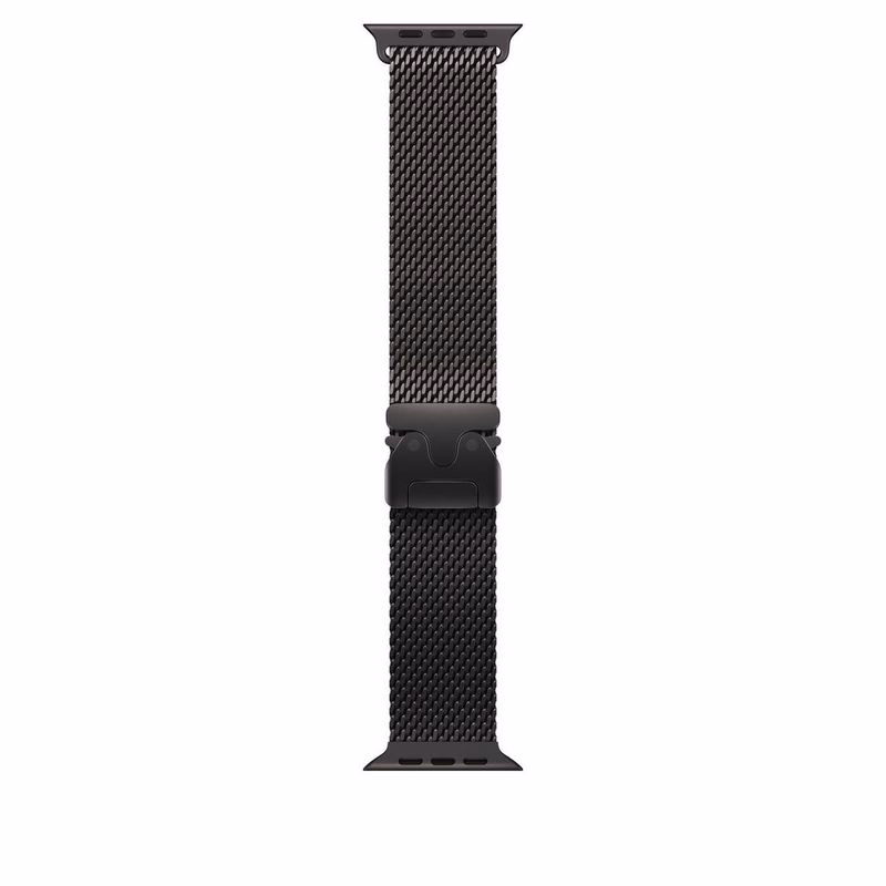 Watch Acc/49/Black Titanium Milanese Loop - L