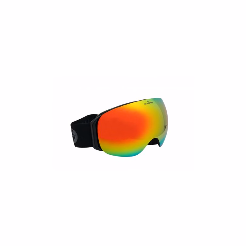 Lyžiarske okuliare BLIZZARD 999, black matt, red REVO polarized lens S3