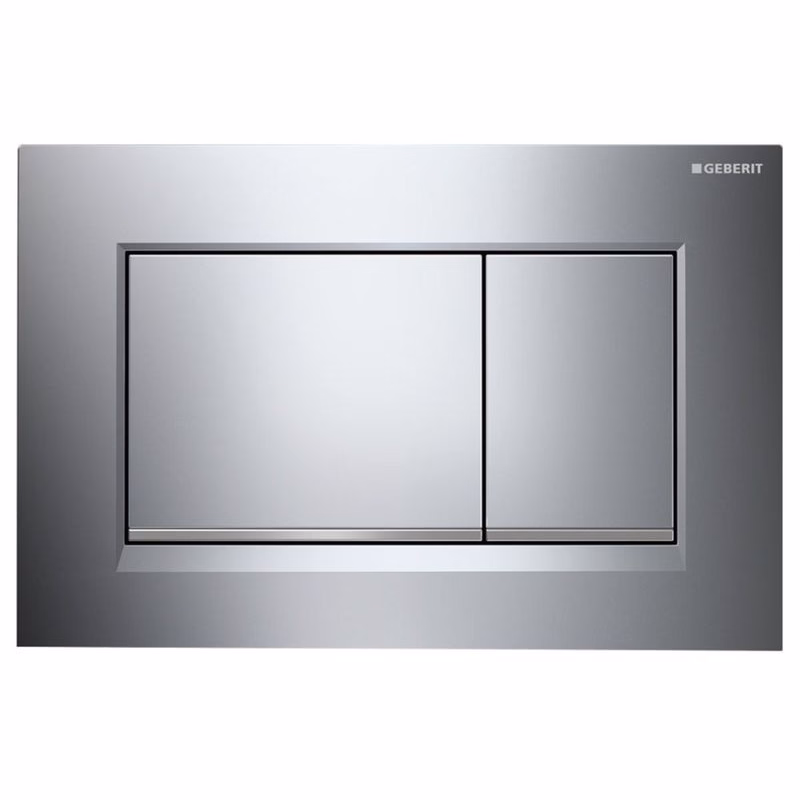 GEBERIT SIGMA30 ovládacie tlačítko, dual flush, chróm 115.883.KH.1
