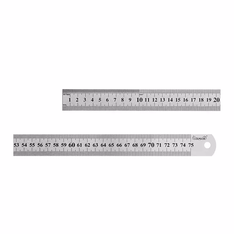 Oceľové pravítko 750 mm