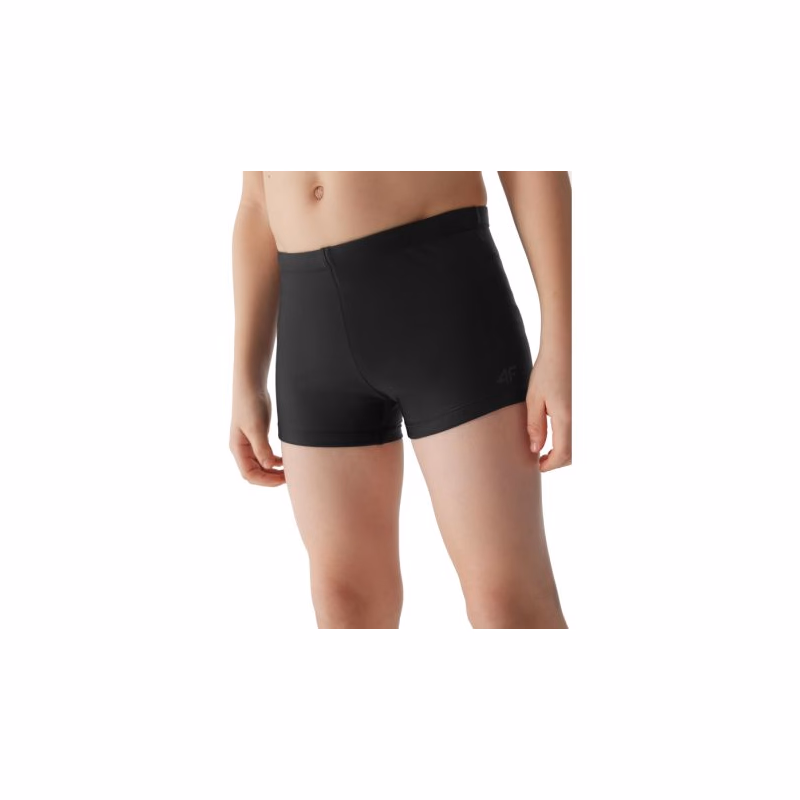 Chlapčenské plavky 4F JUNIOR SWIMMING TRUNKS-4FJWSS24USWTM022-20S-DEEP BLACK