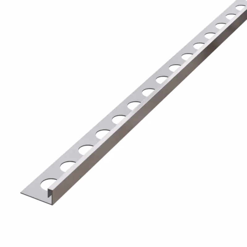 Rohový profil JS 12,5 mm x 270 cm strieborný mat