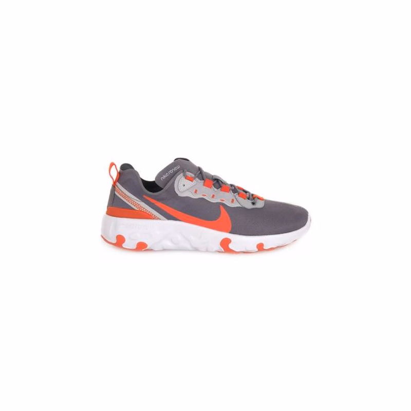 Juniorská rekreačná obuv NIKE Renew Element 55 smoke grey team orange white