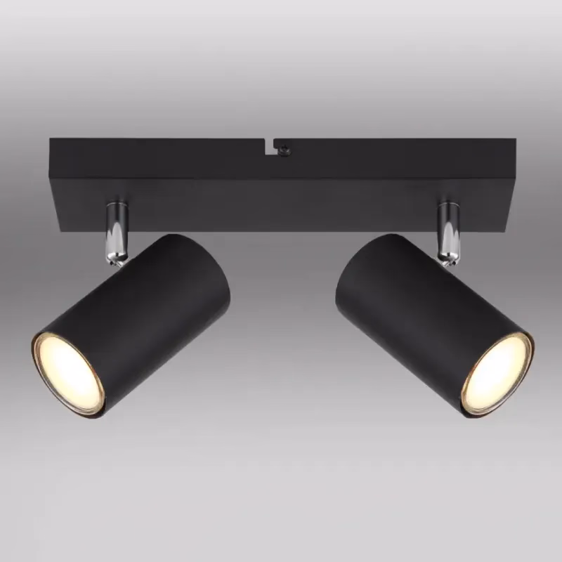 Stropné bodové svietidlo 57910-2B Black LS2