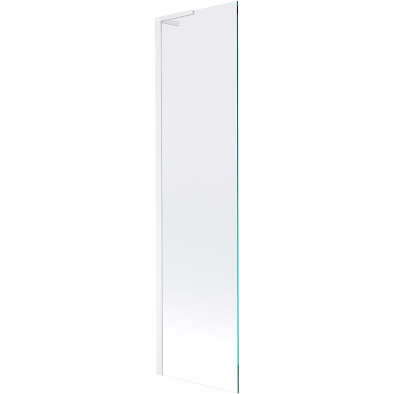 MEXEN/S - Next L vaňová zástena FIX 60 x 150, transparent, biela 895-060-000-03-00-20