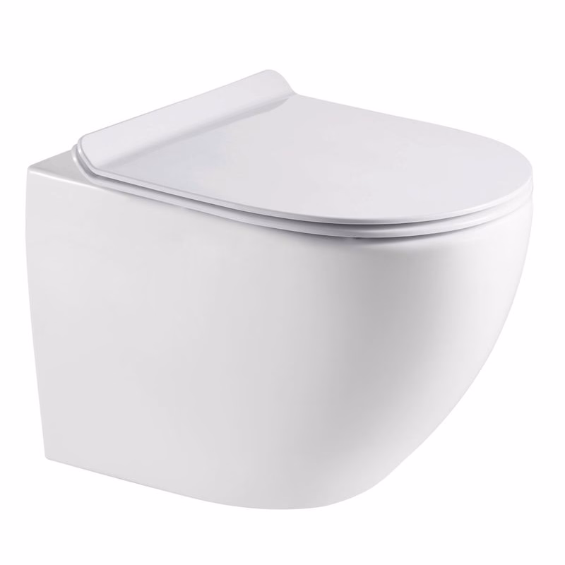 HOPA - Závesné WC ARCO LONGER RIMLESS so SLIM sedadlom Soft-close OLKLT067ER