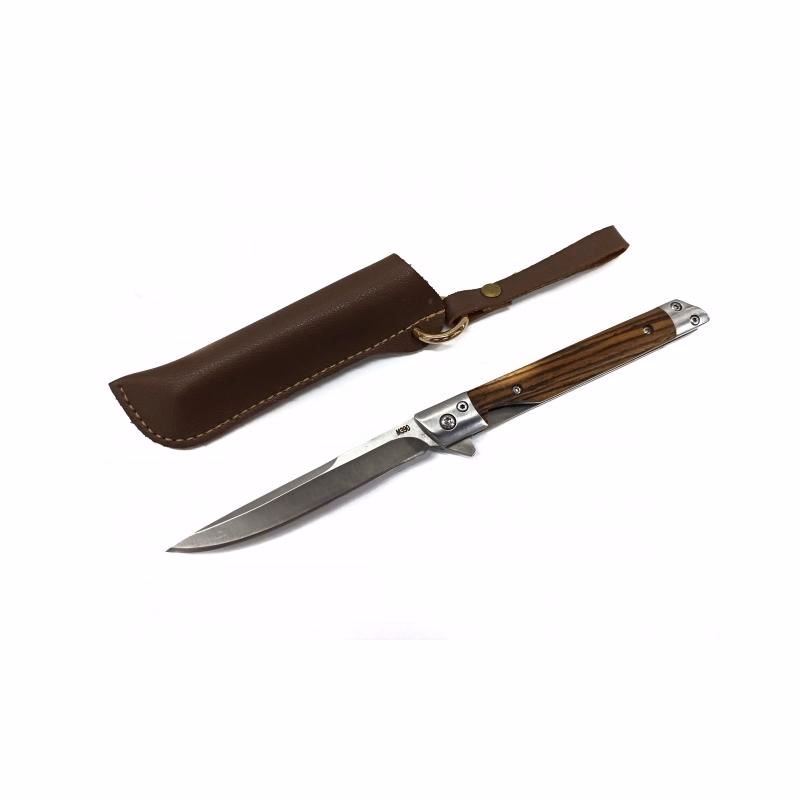 Skladací vreckový nôž s puzdrom, 21 cm