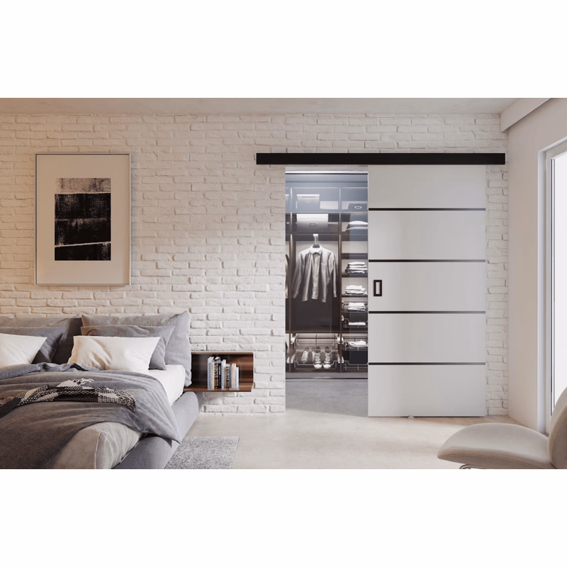 KIER Posuvné dvere WERDI PLUS | 80 cm Farba: Biela