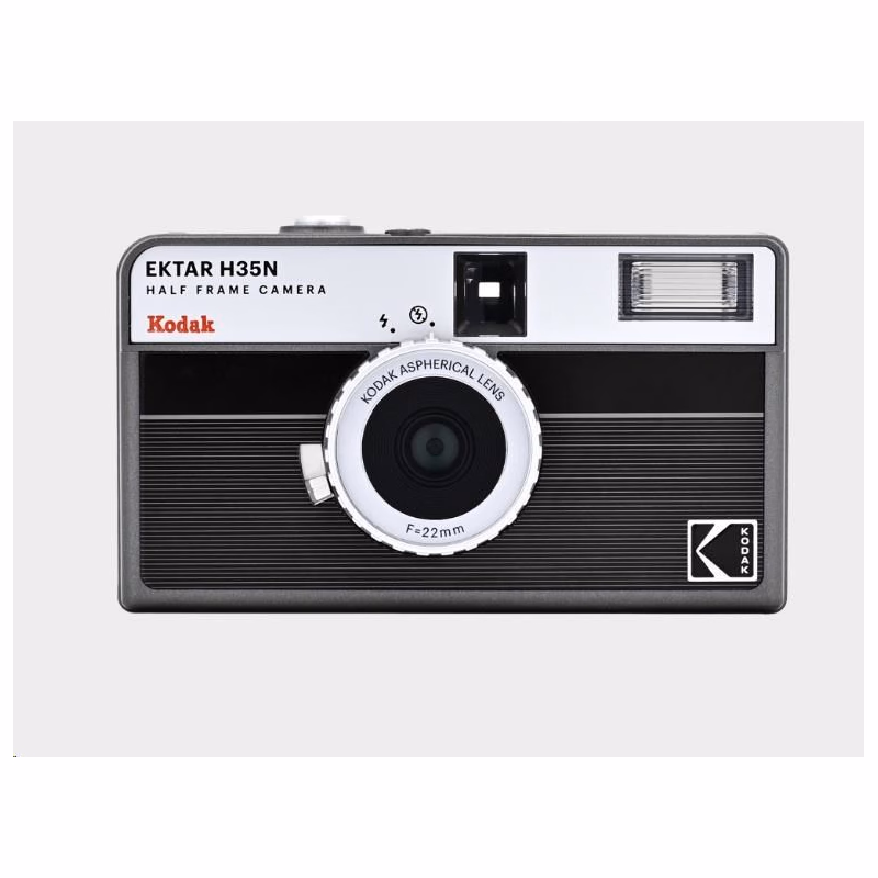 Kodak EKTAR H35N Camera Striped Black