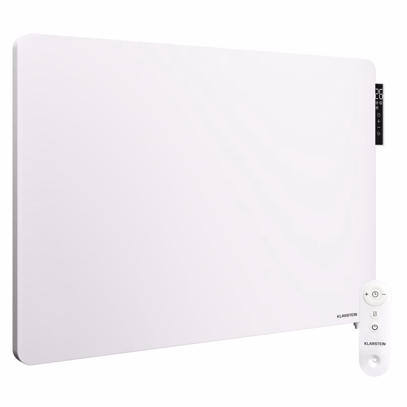 Klarstein Wonderbeam 650 Hybride Infračervený ohrievač 60 x 84 cm 650 W Týždenný časovač Diaľkové ovládanie
