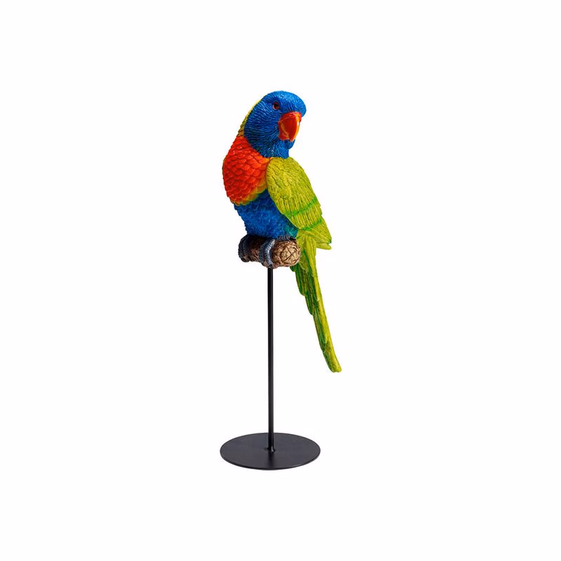 Parrot I dekorácia mix 36 cm