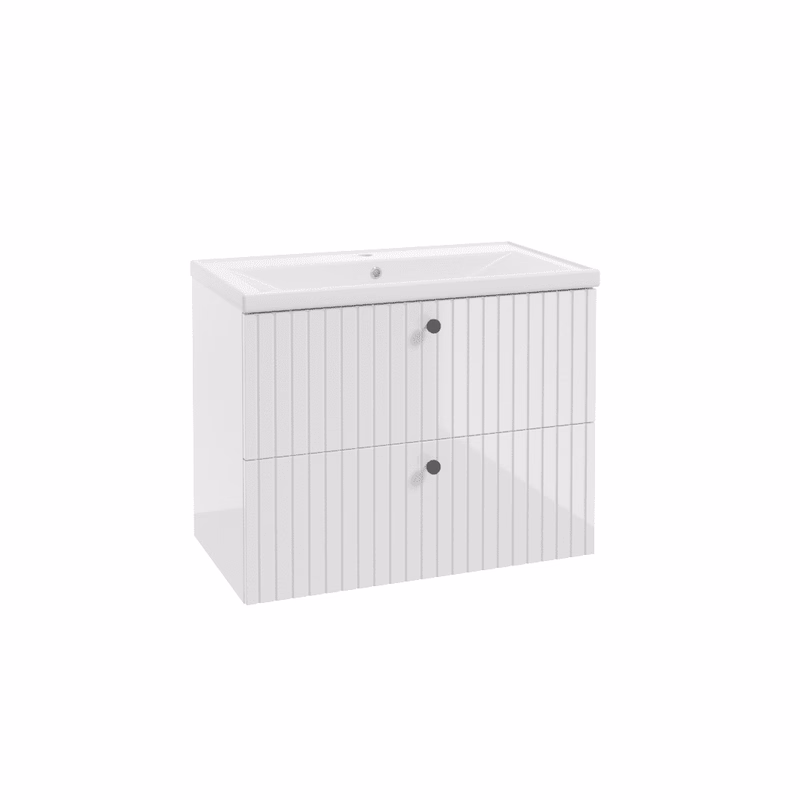 ArtDef Skrinka pod umývadlo RIETTI WHITE D80 | 80 cm