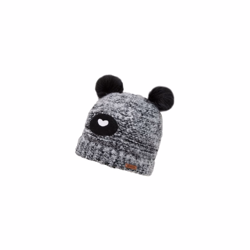 Juniorská zimná čiapka ZIENER ISEL junior hat Black