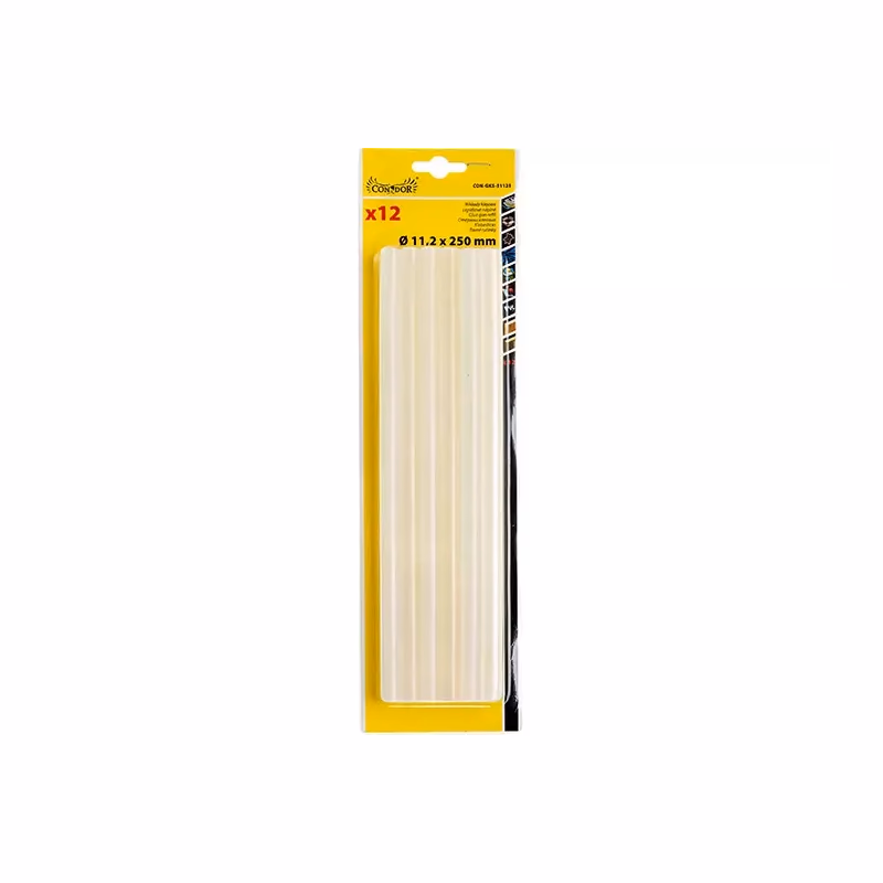 Lepiace tyčinky bezfarebné Condor 11,2x250 mm 12 ks CON-KP-B1125
