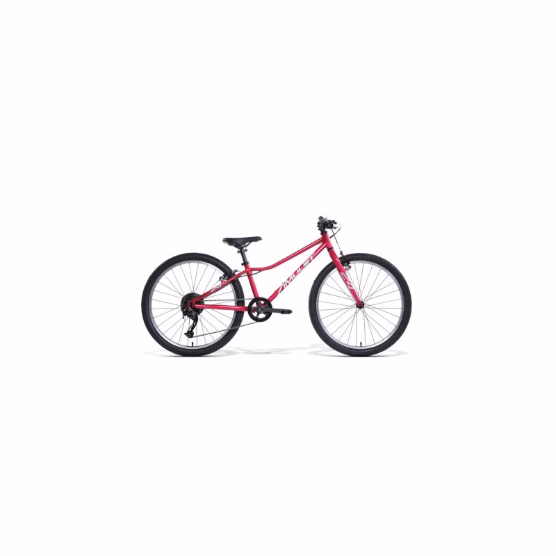 Dievčenský horský bicykel AMULET 24 Tomcat, raspberry pearl silver