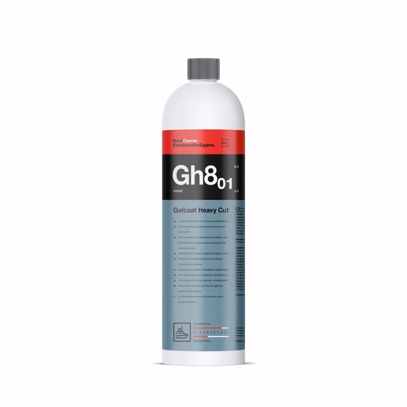 KOCH CHEMIE - Koch Chémia Brúsna leštenka pre gelcoaty a laky na lode Koch Gelcoat Heavy Cut 1 l č.510001 EG4510001
