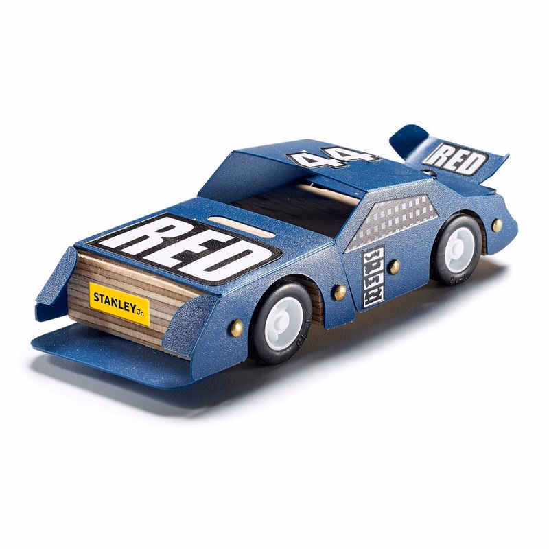 Stanley Jr. OK013-SY Stavebnice, závodné auto, drevo