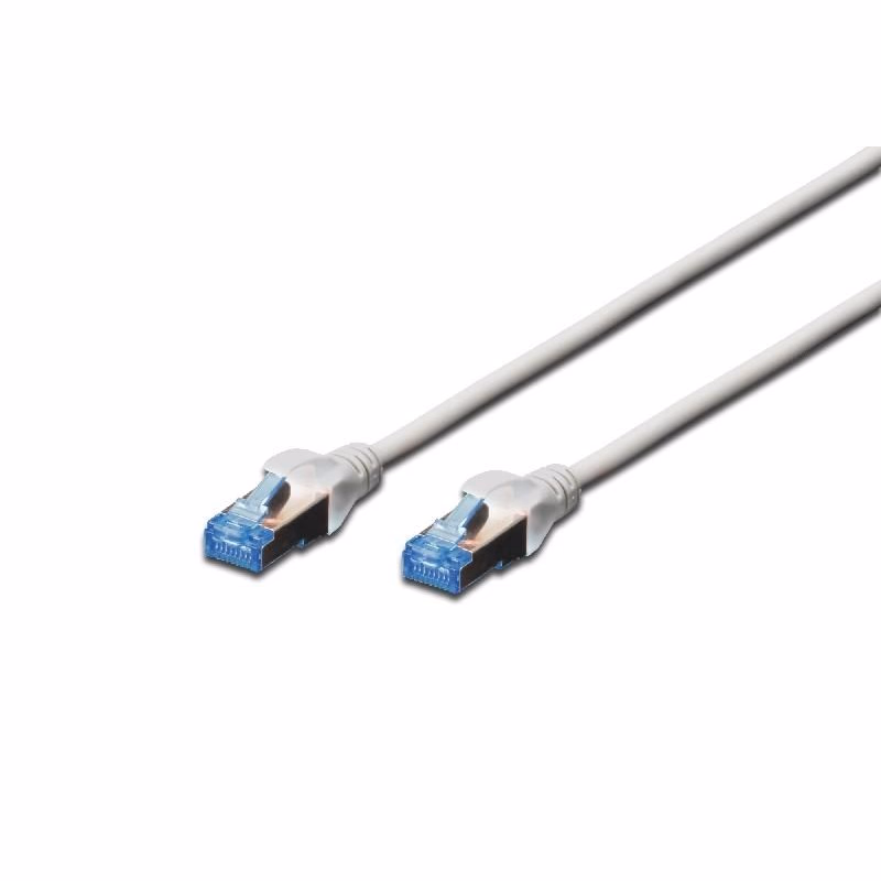 Digitus Patch Cable, SF-UTP, CAT 5e, AWG 26/7, meď, sivý 10m