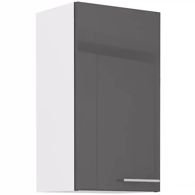 Kuchynská skrinka Lara 40g-72 1f Mdf sedá lesk