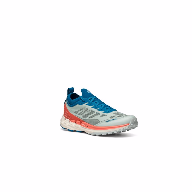Pánska bežecká trailová obuv TECNICA Pyrox Speed Ms, ice grey blue